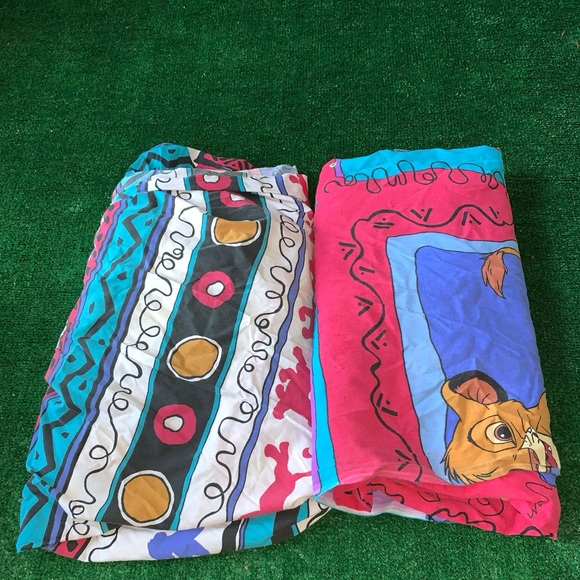 Vintage lion king twin fitted and sheet set - Picture 1 of 11